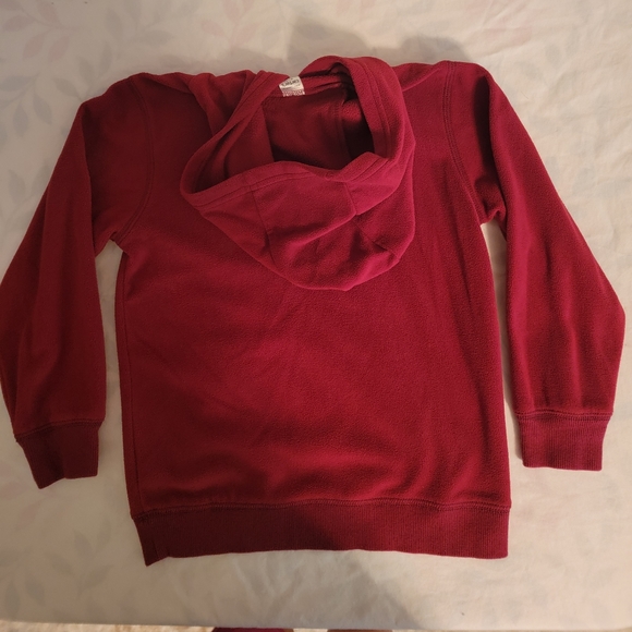 Carters hooded, pullover, velour style outside, fleece inside. Boys size 7. - Picture 3 of 3